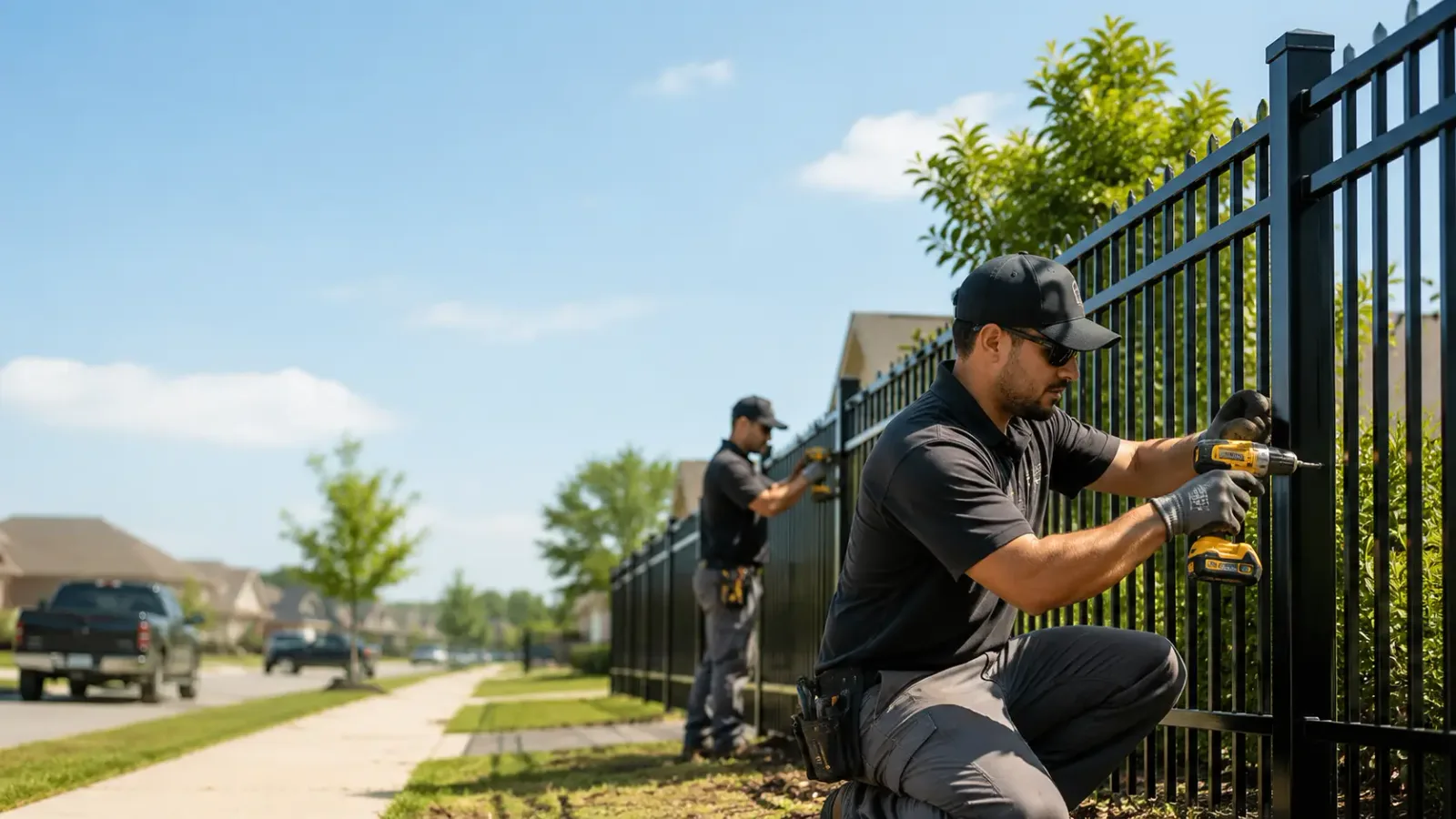 Metal Fence Installation in Beccaria, PA